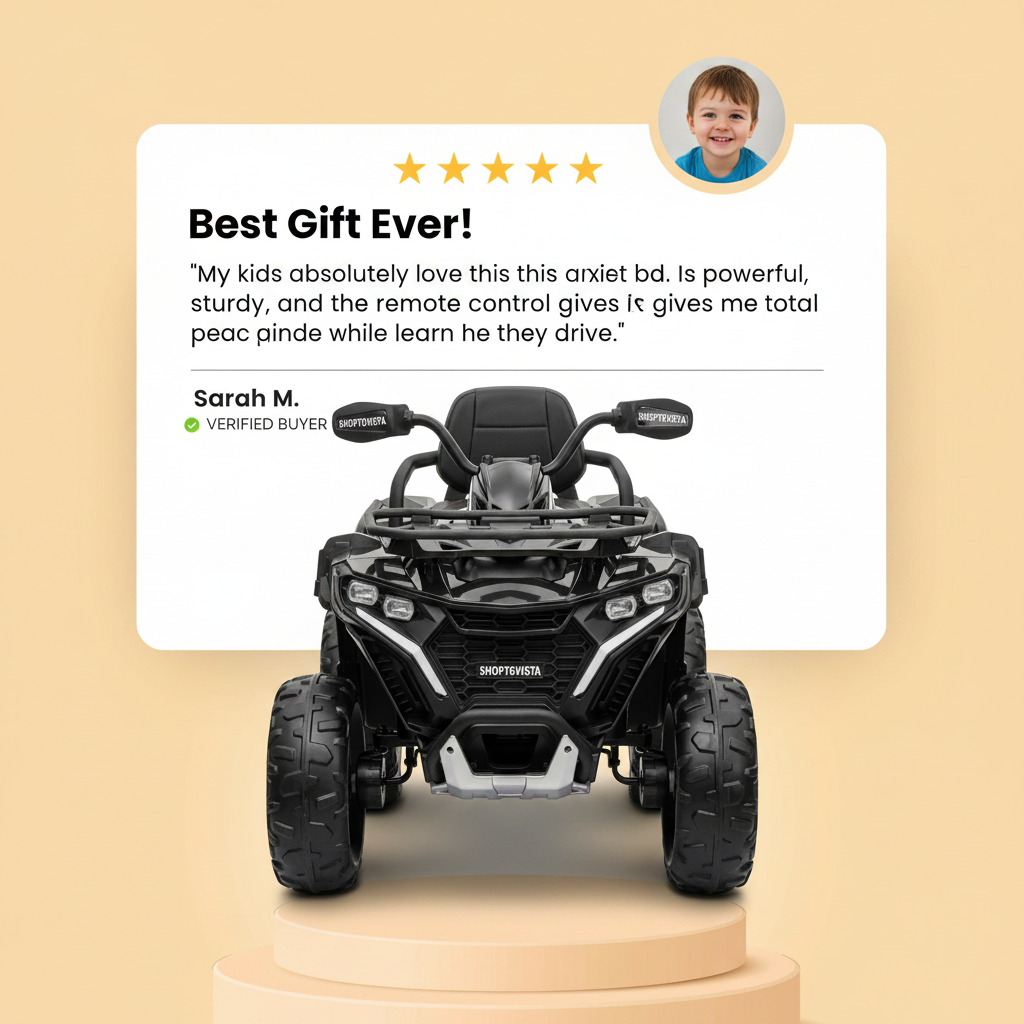 SHOPTOVISTA ™  Four Wheeler Kids ATV