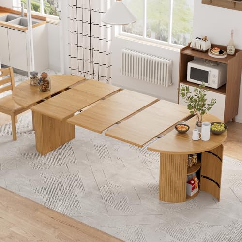 The Extendable Oval Dining Table