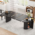 The Extendable Oval Dining Table