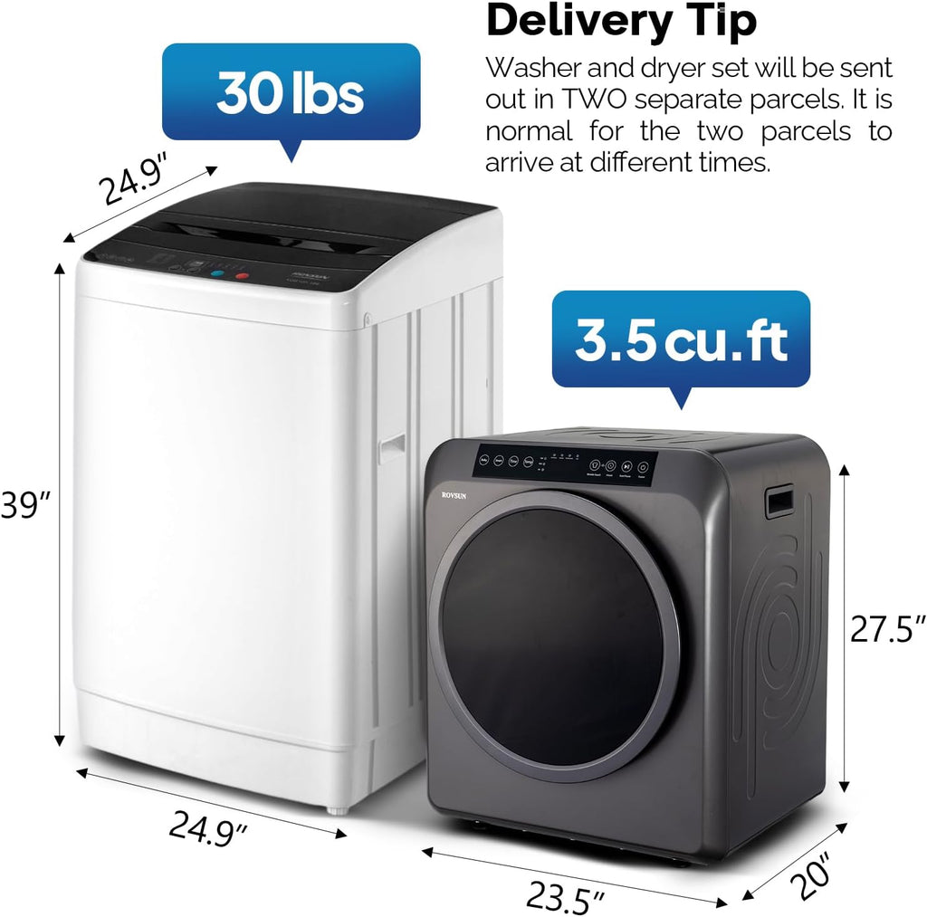 Portable Washer and Dryer Set 25lb Capacity – ShoptoVista