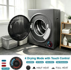 Portable Dryer for Clothes, 1500W Dryer, 4 Drying Mode