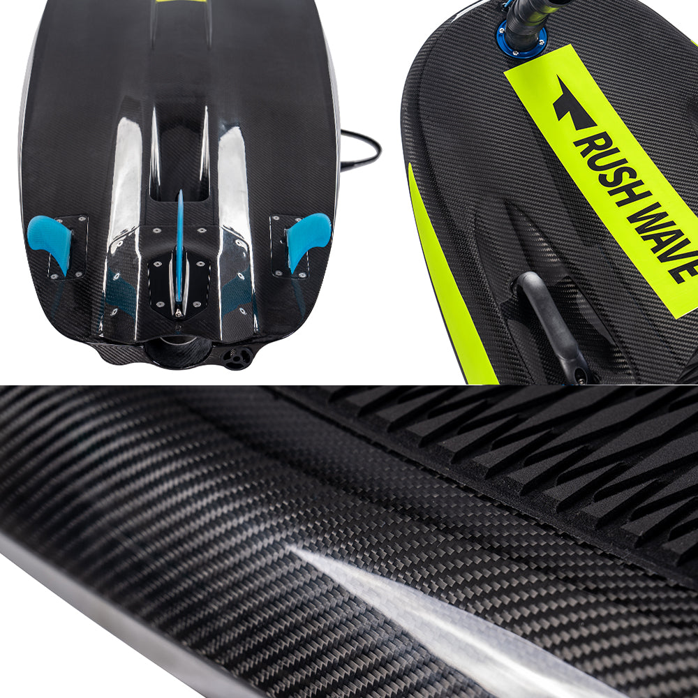 RUSH WAVE | Gasoline Powered EFI Surfboard | 110CC | RAPTOR EFI 02