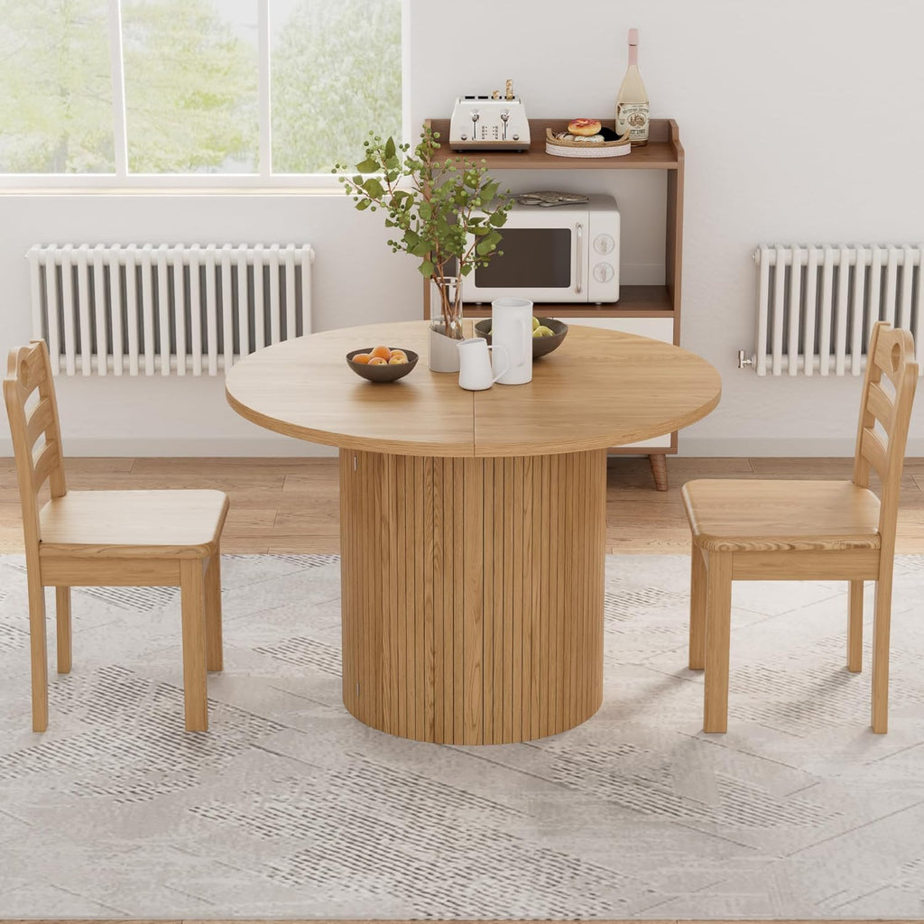The Extendable Oval Dining Table