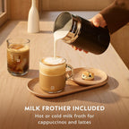 Vertuo Next Coffee Machine with Milk Frother, Creamy White