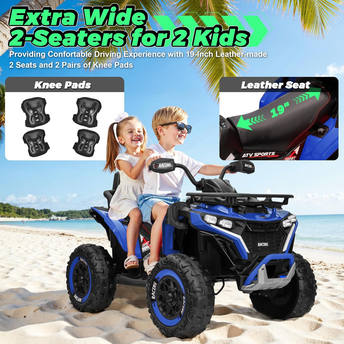 SHOPTOVISTA ™  Four Wheeler Kids ATV