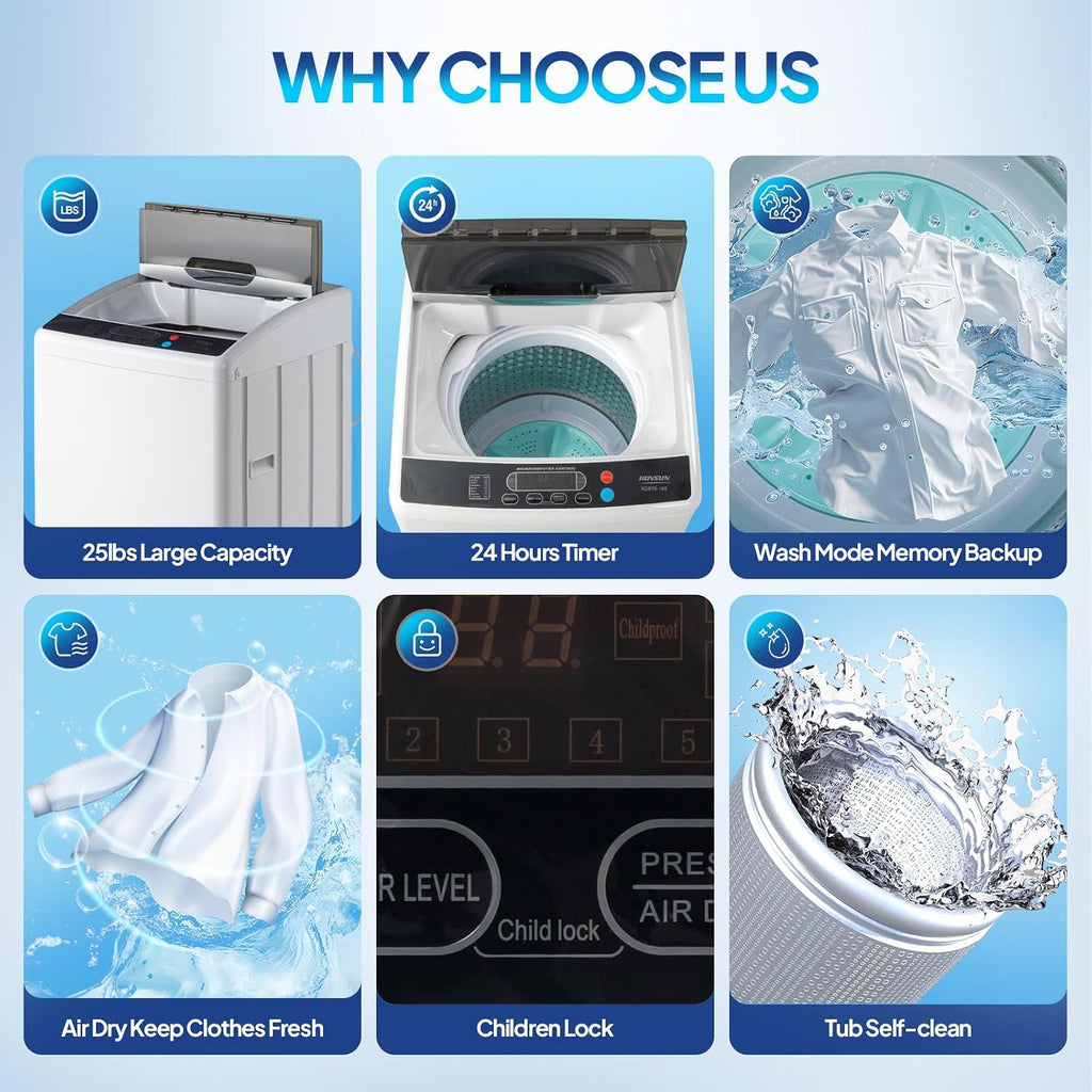 Portable Washer and Dryer Set