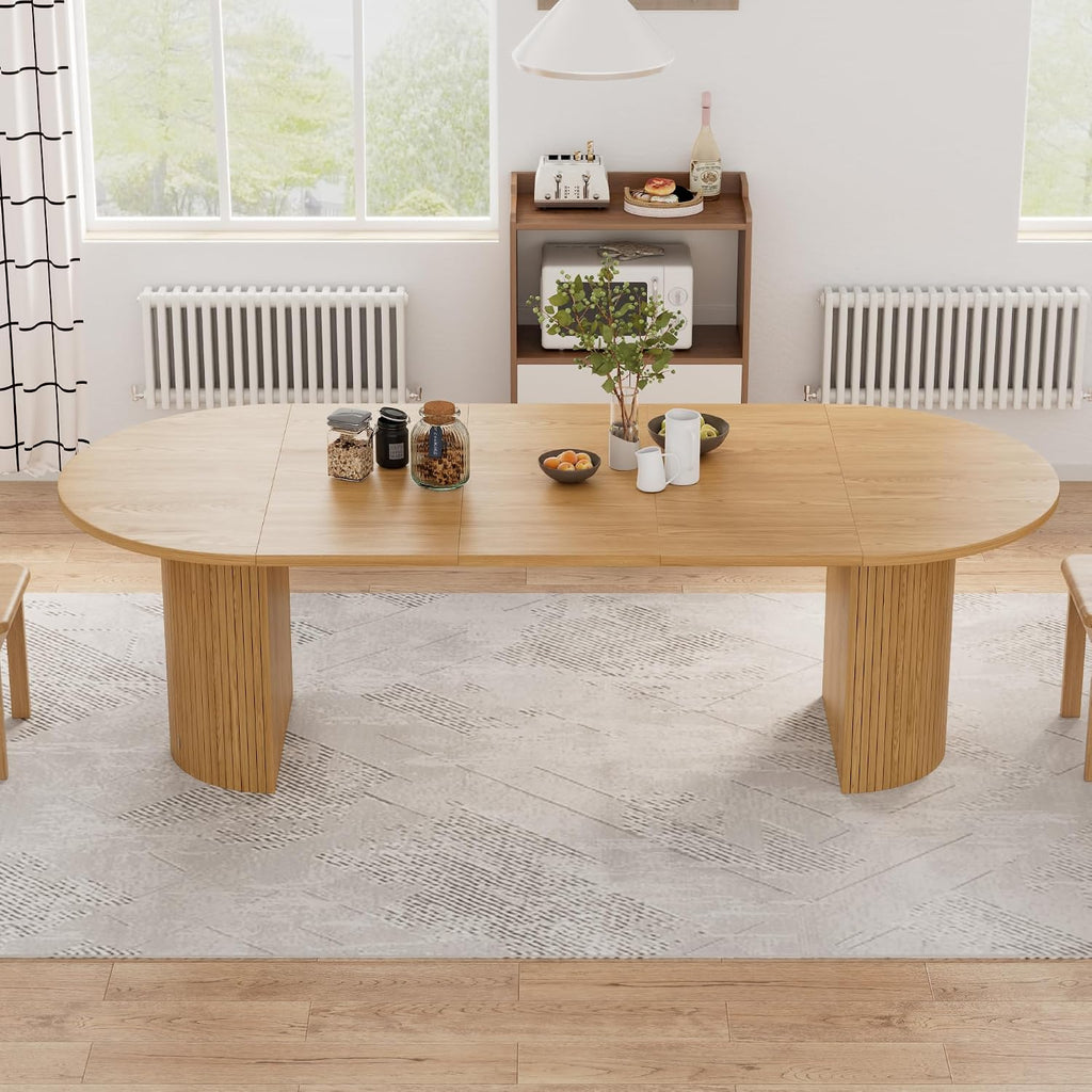 The Extendable Oval Dining Table