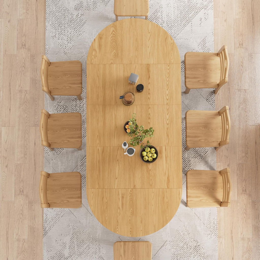 The Extendable Oval Dining Table