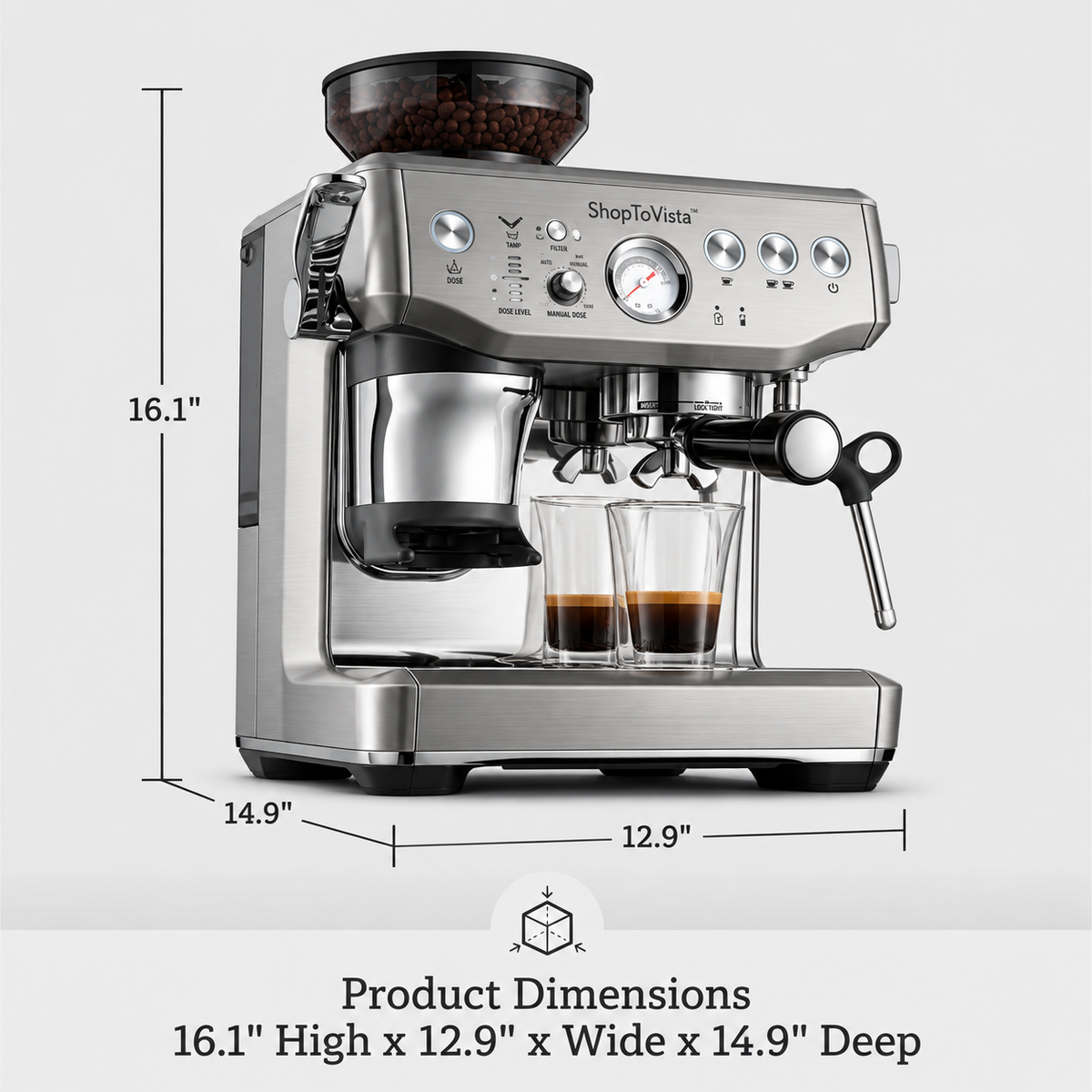 ShopToVista™ |  Barista Express® Impress Espresso Machine