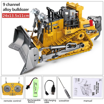 🚜 ShopToVista™ TitanX RC Bulldozer