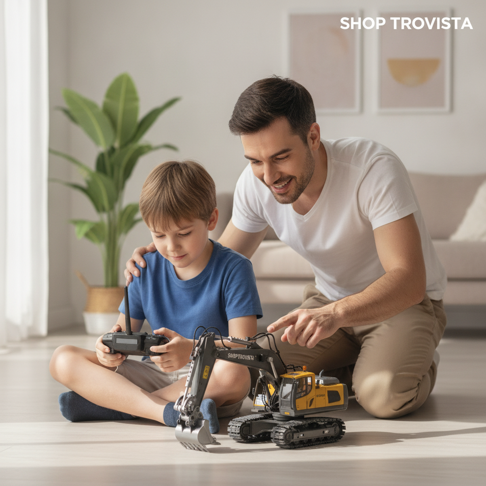 🚜 ShopToVista™ RC Excavator Family Pack