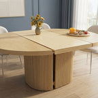 The Extendable Oval Dining Table